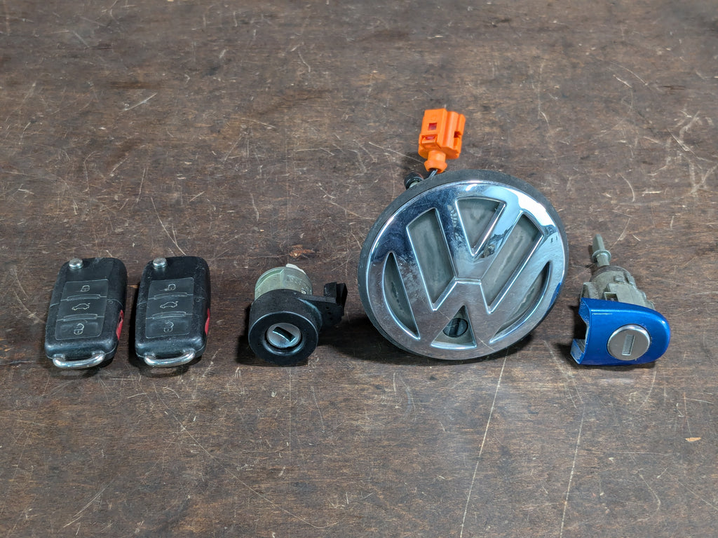 mk4 Jetta Key & Lock Set One Love Auto Group Used VW Parts