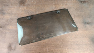 License Plate Cover - Smoked