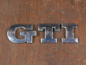 Badge - Hatch - GTI