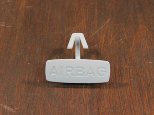 Airbag Emblems - B Pillar - Grey