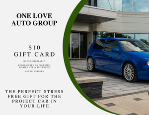 One Love Gift Card - $10